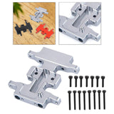 Maxbell RC Center Gearbox Mount Plate Part Toy 1:24 RC Car Transmission Bottom Mount argent