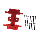 Maxbell RC Center Gearbox Mount Plate Part Toy 1:24 RC Car Transmission Bottom Mount red