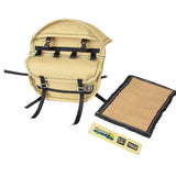 Maxbell RC Spare Tire Cover Backpack for 1/8 Scale Sturdy Nylon Miniature Decoration