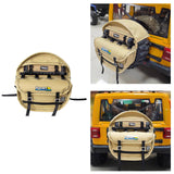 Maxbell RC Spare Tire Cover Backpack for 1/8 Scale Sturdy Nylon Miniature Decoration