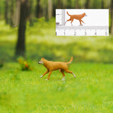 Maxbell 3x 1:64 Scale Miniature Figures Running Tiny Small Miniature Scene Figurines
