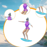 Maxbell 1/64 Miniature Surfing Figure Collectibles Layout Props Painted Beach Surfer Style D