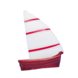 Maxbell 1/64 Miniature Sailboat Collection Ornament Dollhouse Accessories Small Boat