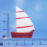 Maxbell 1/64 Miniature Sailboat Collection Ornament Dollhouse Accessories Small Boat