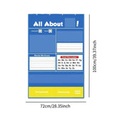 Maxbell Letter Learning Pocket Chart Alphabet Pocket Organizer for Kids Kindergarten