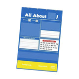 Maxbell Letter Learning Pocket Chart Alphabet Pocket Organizer for Kids Kindergarten