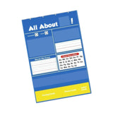 Maxbell Letter Learning Pocket Chart Alphabet Pocket Organizer for Kids Kindergarten