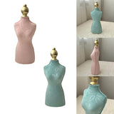 Maxbell Necklace Display Stand Fashion Pendant Chain Organizer for Dresser Home Shop Pink