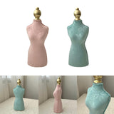 Maxbell Necklace Display Stand Fashion Pendant Chain Organizer for Dresser Home Shop Pink