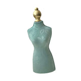 Maxbell Necklace Display Stand Fashion Pendant Chain Organizer for Dresser Home Shop Green