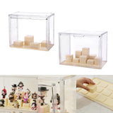 Maxbell Transparent Display Case Dustproof for Action Figure Showcase Model Showcase S
