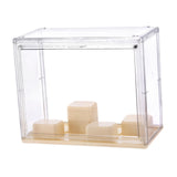 Maxbell Transparent Display Case Dustproof for Action Figure Showcase Model Showcase S