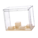 Maxbell Transparent Display Case Dustproof for Action Figure Showcase Model Showcase S