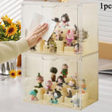 Maxbell Transparent Display Case Dustproof for Action Figure Showcase Model Showcase S
