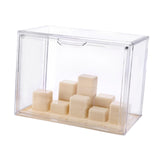 Maxbell Transparent Display Case Dustproof for Action Figure Showcase Model Showcase L