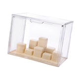 Maxbell Transparent Display Case Dustproof for Action Figure Showcase Model Showcase L