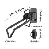 Maxbell Swivel Bike Wall Mount Rotating Vertical Sturdy Display Hook for Home Garage