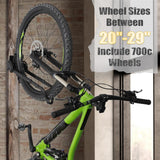 Maxbell Swivel Bike Wall Mount Rotating Vertical Sturdy Display Hook for Home Garage