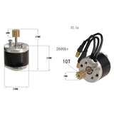 Maxbell 2322 Outrunner Brushless Motor and AM32 ESC for MN78 1/12 RC Car Truck Model