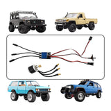 Maxbell 2322 Outrunner Brushless Motor and AM32 ESC for MN78 1/12 RC Car Truck Model