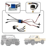 Maxbell 2322 Outrunner Brushless Motor and AM32 ESC for MN78 1/12 RC Car Truck Model