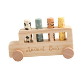 Maxbell Wooden Popup Toys Fine Motor Skills Educational Game for Kids Traveling Gift