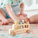 Maxbell Wooden Popup Toys Fine Motor Skills Educational Game for Kids Traveling Gift