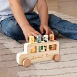 Maxbell Wooden Popup Toys Fine Motor Skills Educational Game for Kids Traveling Gift