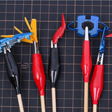 Maxbell 10Pcs Model Spraying Clips Clamping Reusable Practical Craft Making Supplies