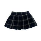Maxbell 1/6 Plaid Pleated Skirt Soft Accessory Mini Skirt for 12 inch Female Figures