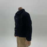 Maxbell 1/6 Male Figure Coat Dress up Stylish Doll Jacket for 12 inch Action Figures Black