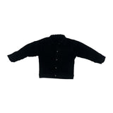 Maxbell 1/6 Male Figure Coat Dress up Stylish Doll Jacket for 12 inch Action Figures Black