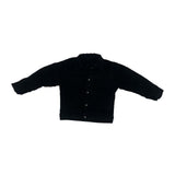 Maxbell 1/6 Male Figure Coat Dress up Stylish Doll Jacket for 12 inch Action Figures Black