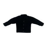 Maxbell 1/6 Male Figure Coat Dress up Stylish Doll Jacket for 12 inch Action Figures Black