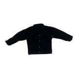 Maxbell 1/6 Male Figure Coat Dress up Stylish Doll Jacket for 12 inch Action Figures Black