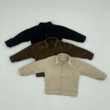 Maxbell 1/6 Male Figure Coat Dress up Stylish Doll Jacket for 12 inch Action Figures Khaki