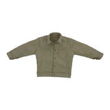 Maxbell 1/6 Male Figure Coat Dress up Stylish Doll Jacket for 12 inch Action Figures Khaki