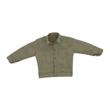 Maxbell 1/6 Male Figure Coat Dress up Stylish Doll Jacket for 12 inch Action Figures Khaki