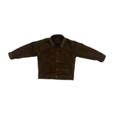 Maxbell 1/6 Male Figure Coat Dress up Stylish Doll Jacket for 12 inch Action Figures Brown