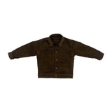 Maxbell 1/6 Male Figure Coat Dress up Stylish Doll Jacket for 12 inch Action Figures Brown