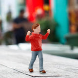 Maxbell 1/64 Scale Diorama Figure Photo Props Table Decor Fairy Garden Mini Figurine