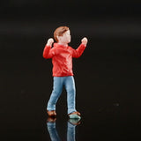 Maxbell 1/64 Scale Diorama Figure Photo Props Table Decor Fairy Garden Mini Figurine