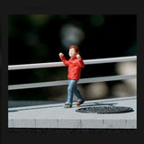 Maxbell 1/64 Scale Diorama Figure Photo Props Table Decor Fairy Garden Mini Figurine