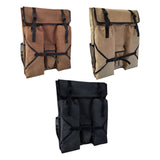 Maxbell Art Artwork Case Canvas Sketch Bag for Drawing Teaching Meetings Sketching Brown