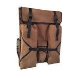 Maxbell Art Artwork Case Canvas Sketch Bag for Drawing Teaching Meetings Sketching Brown
