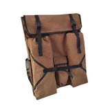 Maxbell Art Artwork Case Canvas Sketch Bag for Drawing Teaching Meetings Sketching Brown