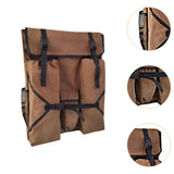 Maxbell Art Artwork Case Canvas Sketch Bag for Drawing Teaching Meetings Sketching Brown