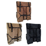 Maxbell Art Artwork Case Canvas Sketch Bag for Drawing Teaching Meetings Sketching Brown