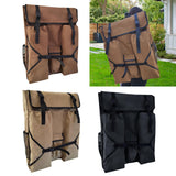 Maxbell Art Artwork Case Canvas Sketch Bag for Drawing Teaching Meetings Sketching Brown