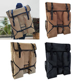 Maxbell Art Artwork Case Canvas Sketch Bag for Drawing Teaching Meetings Sketching Brown